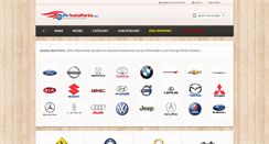 Desktop Screenshot of dvautoparts.com